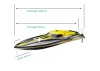 Joysway Alpha Brushless Race Boat - ARTR - Yellow