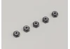 Kyosho Aluminium Nylon Lock Nuts M2.6 X3.0 (5) Gun Metal