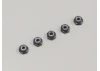 Kyosho Aluminium Nylon Lock Nuts M2.6 X3.0 (5) Gun Metal