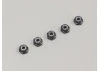 Kyosho Aluminium Nylon Lock Nuts M2.6 X3.0 (5) Gun Metal