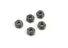 Kyosho Aluminium Nylon Lock Nuts M2.6 X3.0 (5) Gun Metal
