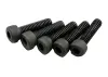 Kyosho Metallic Cap Screws 2.6X12mm (5)