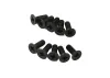 Kyosho Flat Head 2X6mm Metallic Screws (10)
