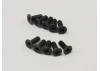 Kyosho Flat Head 2X6mm Metallic Screws (10)