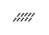 Kyosho Hex Flat-Head Screws 3X12mm (10)