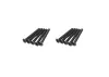 Kyosho Flat Head 3X30mm Metallic Screws (10)