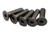 Titan Hex Flat Head Screws M4x15mm (5) Kyosho