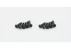 Kyosho Flat Head 4X18mm Metallic Screws (10)
