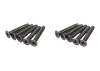 Kyosho Flat Head TP Screws 4X25mm (10)