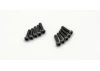 Kyosho Round Head 2X8mm Metallic Screws (10)