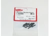Kyosho Round Head 2X8mm Metallic Screws (10)