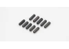 Kyosho Metallic Headless Set Screws 4X12mm (10)