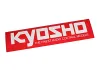 Kyosho Square Logo Sticker (M) W290Xh72