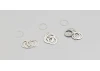 Kyosho Shims 8X10mm. (0.1/0.2/0.3) (10 Each)