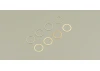 Kyosho Shims 10X12mm. (0.1/0.2) (4 Each)