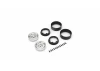 Kyosho KC10 Bead-lock 1.9 inches Dish Chrome Wheels (2)