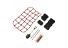 Kyosho KC10 Series Roof Rack Net and Accessories - Red