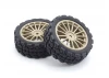 Kyosho Pre-Glued Tyres Rostyle Plate 1:10 Fazer 2.0 (2)