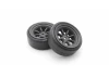 Kyosho Fazer FZD2 1:10 Pre-Glued D-Tyres 8S Watanabe Wheel (2)