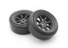Kyosho Fazer FZD2 1:10 Pre-Glued D-Tyres 8S Watanabe Wheel (2)