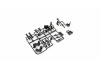 Kyosho Hanging-On Racer Steering Head Set (YZR500/Black)
