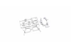 Kyosho Hanging-On Racer Swing Arm Set (B Plastic Parts)