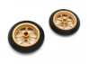 Kyosho Hanging-On Racer Yamaha YZR500 Tyres & Wheels (2)