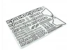 KYOSHO Decal Sheet Inferno MP10TE