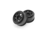 Rims (2) Kyosho Toyota Tacoma (2) Black