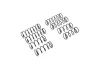 Shock Spring Set (F&R Med-Hard) Kyosho MadWagon KB10 (8)