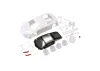 Kyosho Body Shell - Audi R8 Lms 2015 Mini-Z + 2WD Rims (White Body)