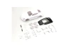 KYOSHO Bodyshell Chevrolet Camaro ZL1 Mini-Z + 2WD Rims (White Body)