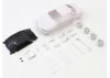 KYOSHO Bodyshell Skyline GT-R R32 Gr.A Mini-Z + 4WD Rims (White Body)