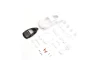 KYOSHO Bodyshell McLaren Senna GTR Mini-Z + 2WD Rims (White Body)