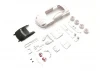Kyosho Bodyshell Nissan GT-R GT500 2008 Mini-Z + 2WD Rims (White Body)