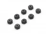 Kyosho Mini-Z M2 Nyloc Aluminium Wheel Nut (8) Black