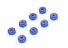 Kyosho Mini-Z M2 Nyloc Aluminium Wheel Nut (8) Blue