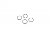 Kyosho O-Ring 0.78 Black (4) For W5301V
