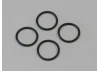 Kyosho O-Ring P19 (4) Black / RC Surfer