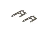 Front side plate set Kyosho Optima Pro (2) Gun Metal
