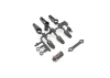 Servo Saver Set Kyosho Optima Mid - Gun Metal