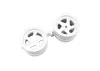 Kyosho Wheel 5B 43mm (2) Optima - White