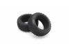 Kyosho Turbo Optima Front Hard Tires 50x83x30mm (2) - Block type