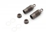 Front Shock Case Kyosho Optima Mid (2) Gun Metal
