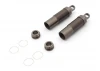 Rear Shock Case Kyosho Optima Mid (2) Gun Metal