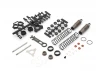 Rear Shock set Kyosho Optima Mid (2) Gun Metal