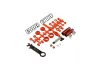Kyosho Front Shock Set (2) Tomahawk - Red