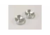 Kyosho Scorpion 2014 Satin Chromed Front Wheel 2.0 inches (2)