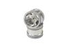 Front Wheel Kyosho Beetle 2014 (2) Chrome Satin