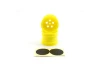 Rear Wheel Kyosho Tomahawk-Ultima JJ (2) Yellow 2.0 inches